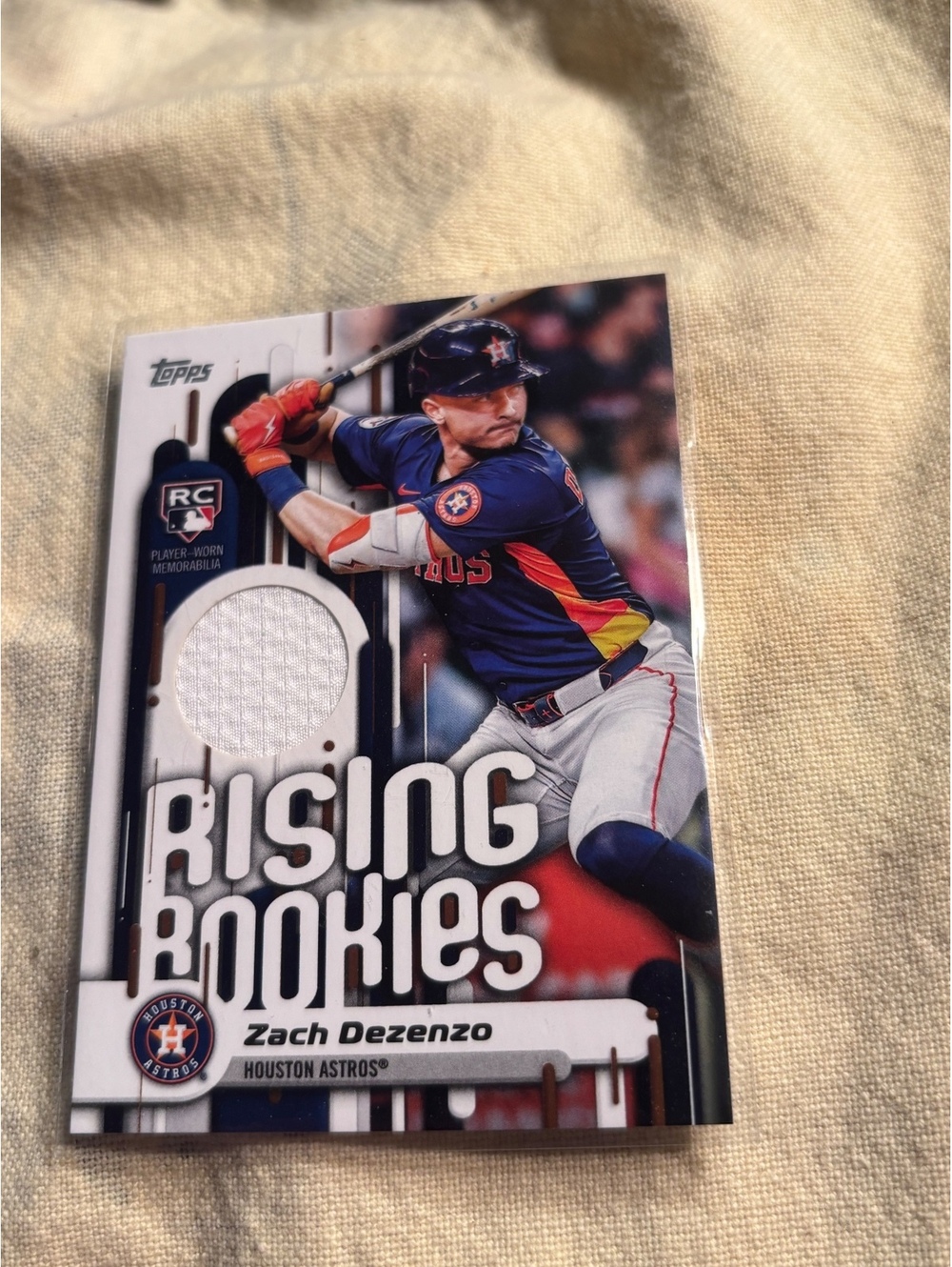 2025 Topps Baseball Update Series Zach Dezenzo Rising Rookes - Picture 3 of 4